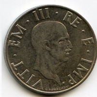 Vittorio Emanuele III (1900-1943): 2 lire 1939-XVIII antimagnetico "Impero" (Gigante#120)