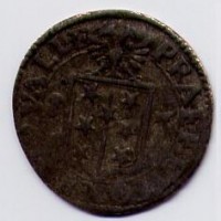 Svizzera, Vallese, Adrian V von Riedmatten (1672-1701): 1/2 batzen 1683 (DIVO#1627a)