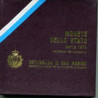 San Marino: serie zecca 1974 (8 pezzi)