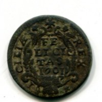 Palermo, Filippo V (1701-1713): grano 1701 (M.I.R.#506)
