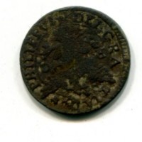 Palermo, Filippo V (1701-1713): grano 1701 (M.I.R.#506)
