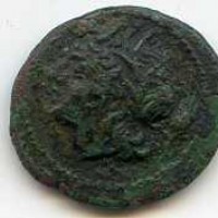 Bruttium, Brettii (214-209 a.C.): AE 14 mm (SNG ANS#68v), gr. 1,95