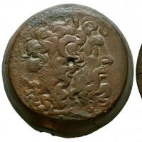 Regno Tolemaico, Tolomeo IV Philopator (211- 204 a.C.): AE37 mm, zecca di Alexandria (Svoronos#1148; Sng COP#207-9), grammi 45.00