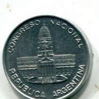 Argentina: 1 peso 1984 (KM#91)
