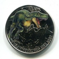 Austria 2020: 3 euro "Tyrannosauro"