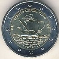 Portogallo 2011: 2 euro commemorativo "Fernao Pinto"