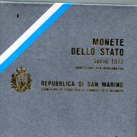 San Marino: serie zecca 1977 (9 pezzi)