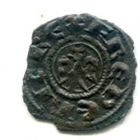 Messina, Federico II (1197-1250): denaro (MIR#100), 0,49g
