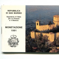 San Marino: serie zecca 1991 (10 pezzi)