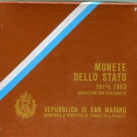 San Marino: serie zecca 1980 (9 pezzi)