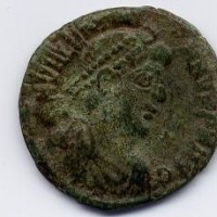 Valentiniano I (364-375 d.C.): Aes III "GLORIA ROMANORVM" zecca di Siscia (RIC,IX#14a)