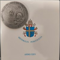 Giovanni Paolo II (1978-2005): medaglia annuale 2003-XXV, opus: Cecco Bonanotte, mm 44, grammi 40