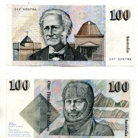 Australia: 100 dollari 1985 "Douglas Mawson" (Pick#48b)
