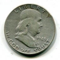 USA: 1/2 dollaro 1948-D "Franklin"
