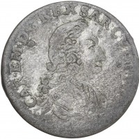 Carlo Emanuele III (1730-1773): 5 soldi 1741, II tipo (MIR#935a; Biaggi 800a; Simonetti 22), grammi 4.24, mm 24.5