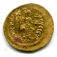 Costantinopoli, Giustino II (565-578 d.C.): solido (Sear#345)