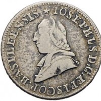 Svizzera, Basilea, Josef Sigismund (1782-1793): 24 kreuzer 1788 (HMZ, 2#153a)