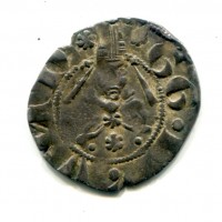 Roma, Gregorio XI (1370-1378): bolognino romano (Muntoni#1/11)