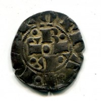 Roma, Gregorio XI (1370-1378): bolognino romano (Muntoni#1/11)