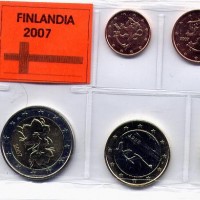 Finlandia 2007: serie euro, confezionata da privati