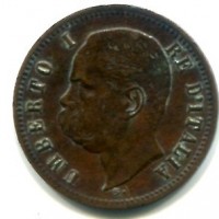 Umberto I (1878-1900): 2 cent.1900 (Gigante#57)