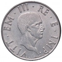 Vittorio Emanuele III (1900-1943): 2 lire 1942-XX "Impero" (Gigante#123)