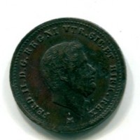 Napoli, Ferdinando II (1830-1859): 1 tornese 1851 (Gigante#300)