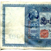 Germania: 100 marchi 07-02-1908 (Pick#35)
