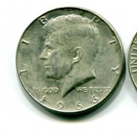 USA: 1/2 dollaro 1966 "Kennedy"