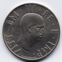 Vittorio Emanuele III (1900-1943): 2 lire 1936 "Impero" (Gigante#118)