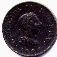 Gran Bretagna, Giorgio III (1760-1820): farthing 1806 (Spink#3782)