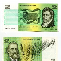 Australia: 2 dollari 1983 (Pick#43d)
