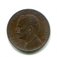 Vittorio Emanuele III (1900-1943): 1 cent. 1918 (Gigante#322)
