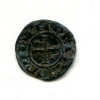 Brindisi, Enrico VI e Costanza (1195-1196): denaro (MIR,74#256)
