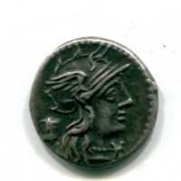 Marcia, M. Marcius Mn. F.(130 a.C.): denario (Crawford#245/1)
