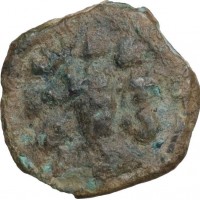 Axum, Joel (590-610 d.C.): unit (Hahn Axumite#61b; Vaccaro#59; Munro-Hay#134), grammi 0.71, mm 13