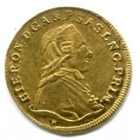 Austria, Salisburgo, Hieronymus Graf von Colloredo (1782-1803): ducato 1800 (Zöttl#3168;Probszt#2414)