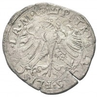 Messerano, Pier Luca II Fieschi (1528-1548): testone (MIR#712), grammi 7,59