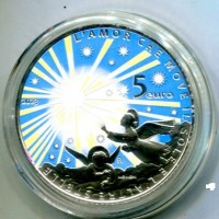 Italia 2023: 5 euro "Dante-Paradiso", nella confezione originale.
