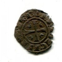 Brindisi, Federico II (1197-1250): denaro del 1245 (MIR#290)
