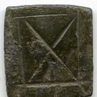 Peso monetale bizantino (VI/VII secolo): grammi 1.377