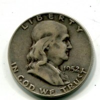 USA: 1/2 dollaro 1952 "Franklin"
