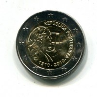 Portogallo 2010: 2 euro commemorativo "Repubblica Portoghese"