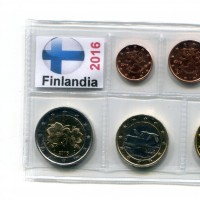 Finlandia 2016: serie euro, confezionata da privati