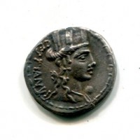 Pletoria, M. Plaetorivs M.F Cestianvs (67 a.C.): denario (Crawfrord#409/2), gr.2,70