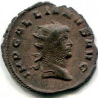 Gallieno (253-268 d.C.): antoniniano "SALVS AVG" zecca di Mediolanum (RIC#511), gr. 2,12
