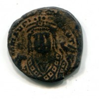 Maurizio Tiberio (582-602 d.C.): follis, zecca di Costantinopoli, quarta officina (Sear#495), gr.12,14