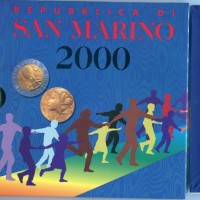 San Marino: serie zecca 2000 (8 pezzi)