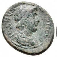 Lydia, Sardeis, Pseudo-autonome, periodo di Nerone: stratega Tiberius Claudius Mnaseas (RPC,I#3008; BMC#62), 19 mm, grammi 4,07