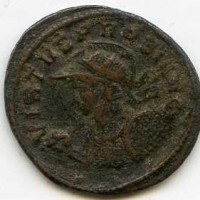 Probo (276-282 d.C.): antoniniano "PROVIDENT AVG" zecca di Ticinum (RIC,V,II,70#491v)